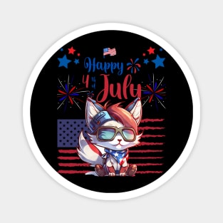 Happy 4th of july Magnet